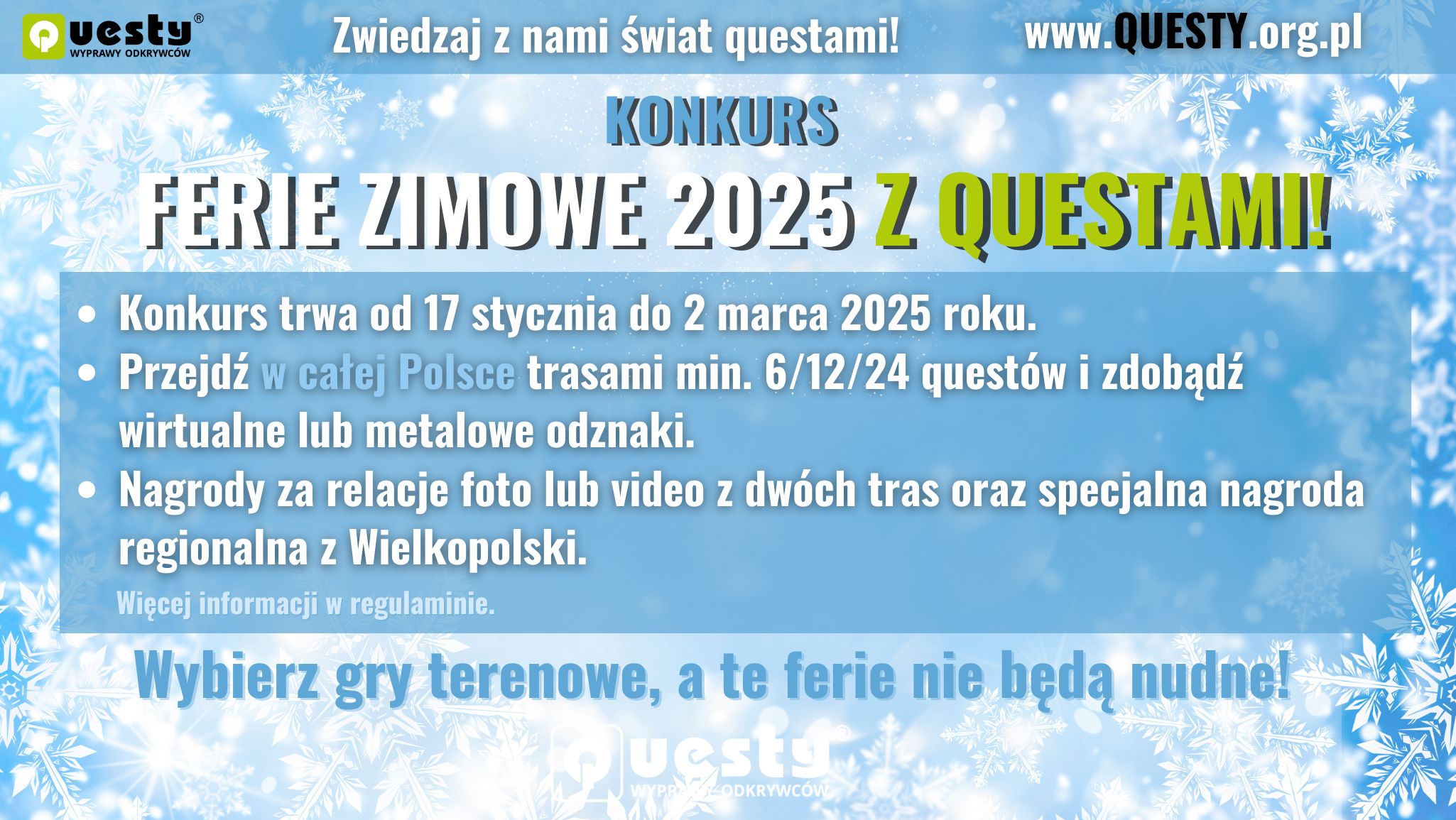 Ferie Zimowe 2025 z Questami