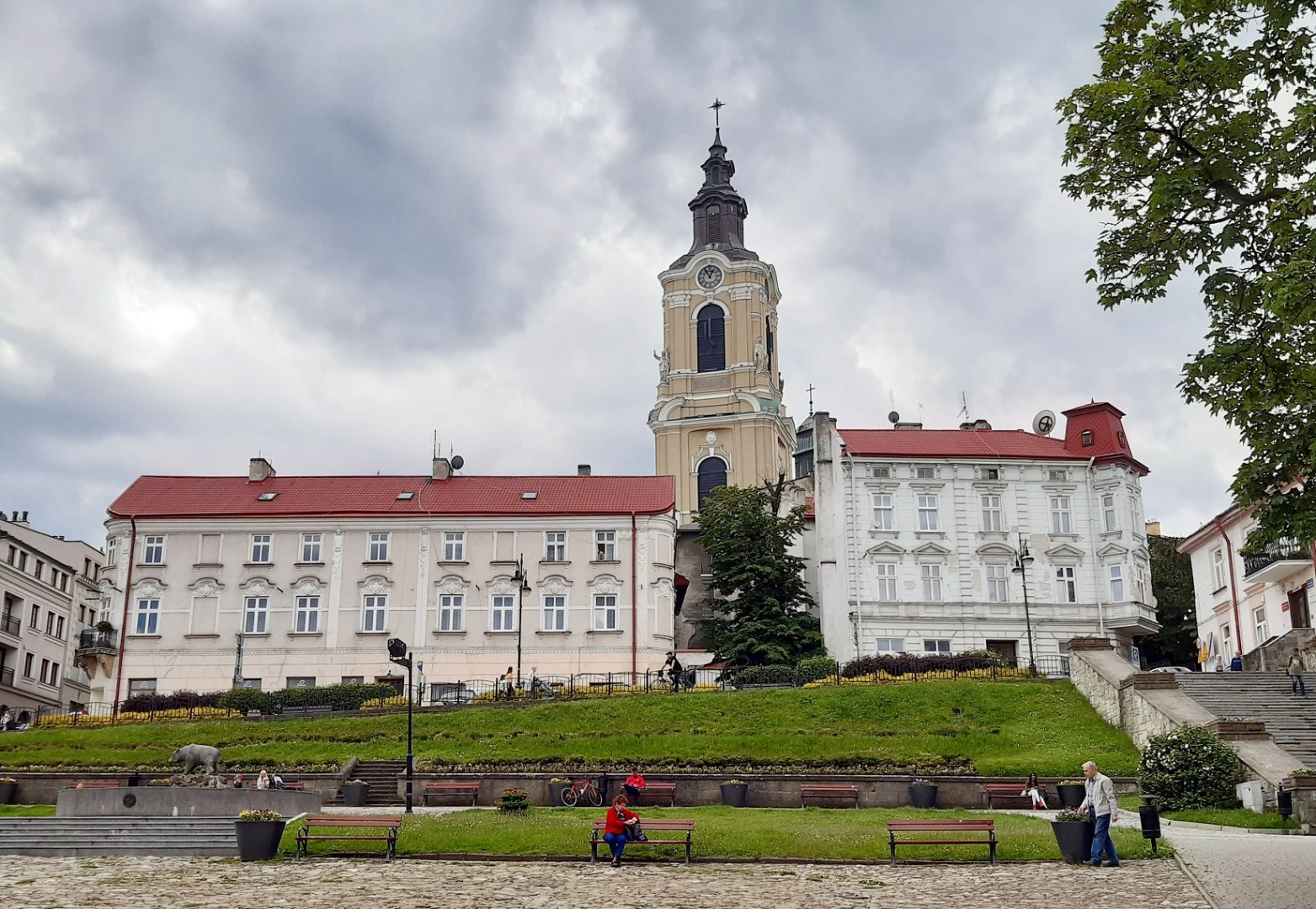 Z niedźwiedziem po Przemyślu