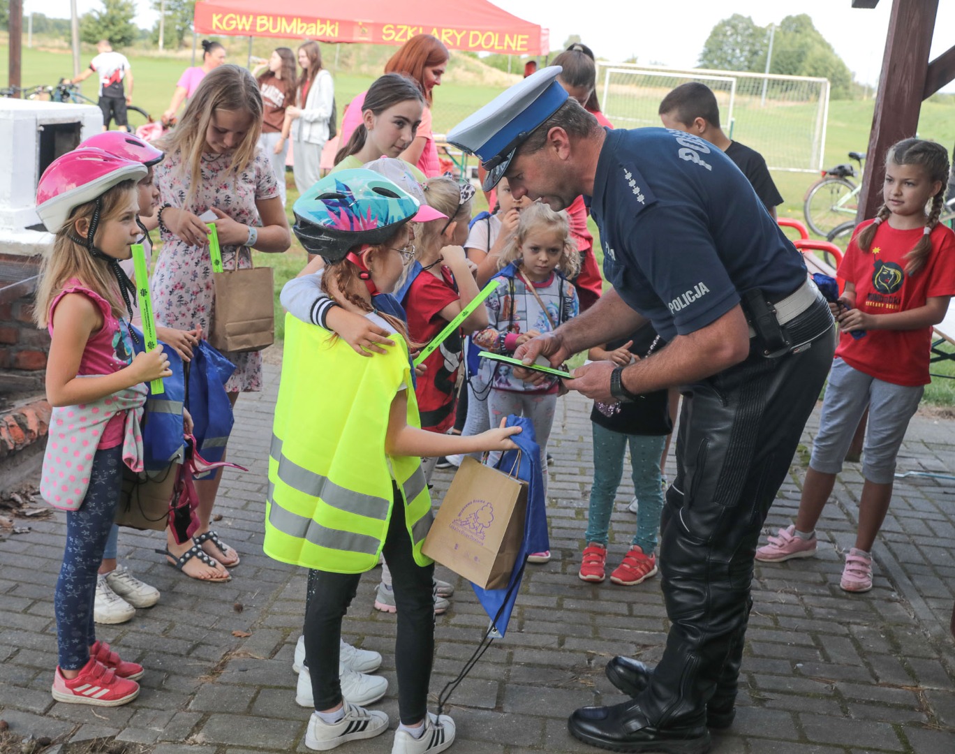 Fotorelacja z inauguracji questu rowerowego w Szklarach Dolnych (woj. dolnośląskie)