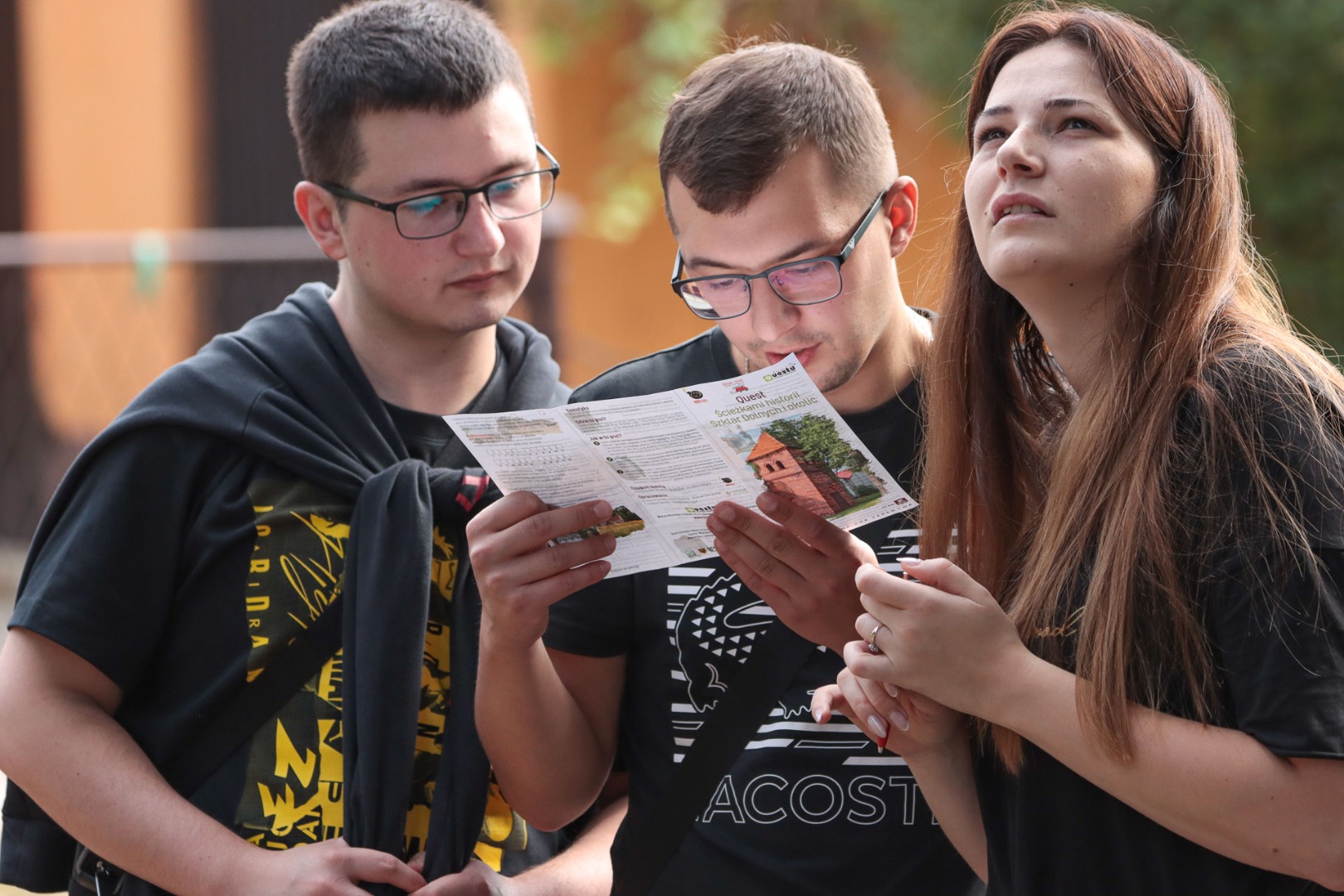 Fotorelacja z inauguracji questu rowerowego w Szklarach Dolnych (woj. dolnośląskie)