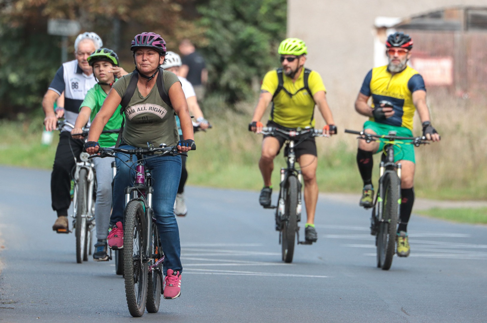 Fotorelacja z inauguracji questu rowerowego w Szklarach Dolnych (woj. dolnośląskie)