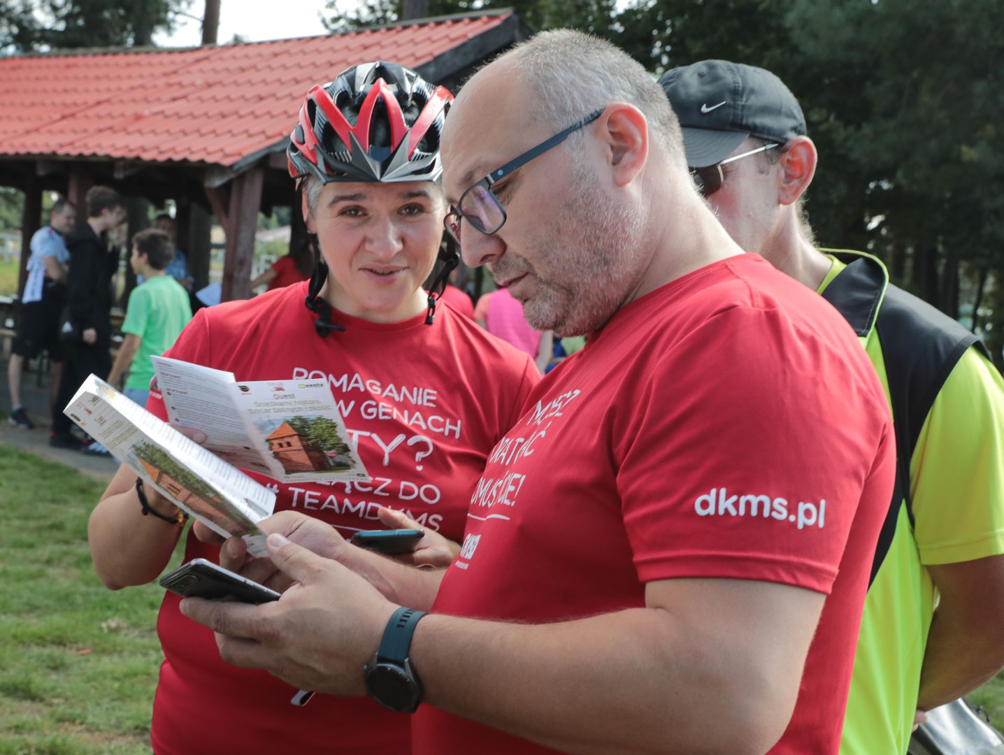 Fotorelacja z inauguracji questu rowerowego w Szklarach Dolnych (woj. dolnośląskie)