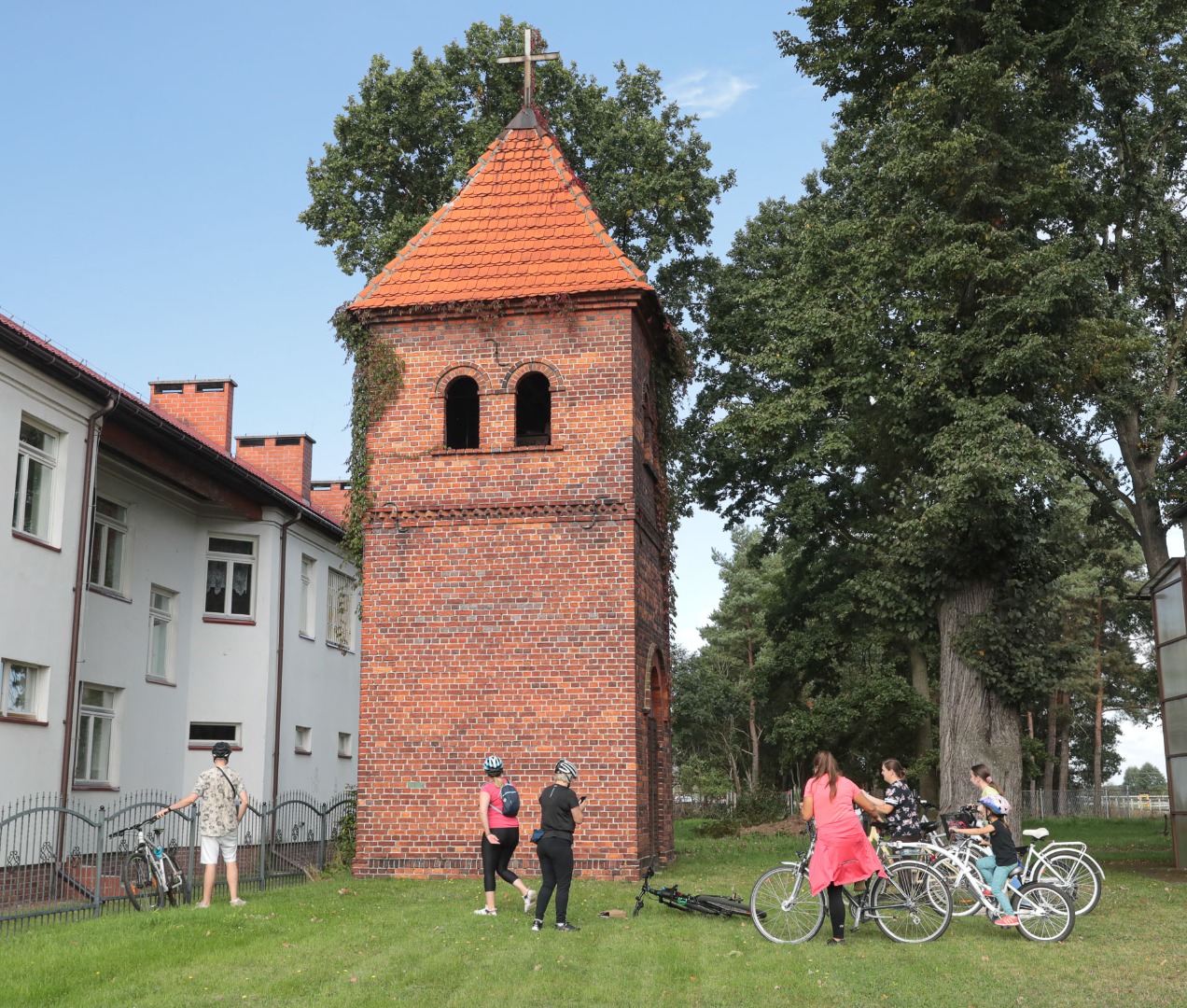 Fotorelacja z inauguracji questu rowerowego w Szklarach Dolnych (woj. dolnośląskie)