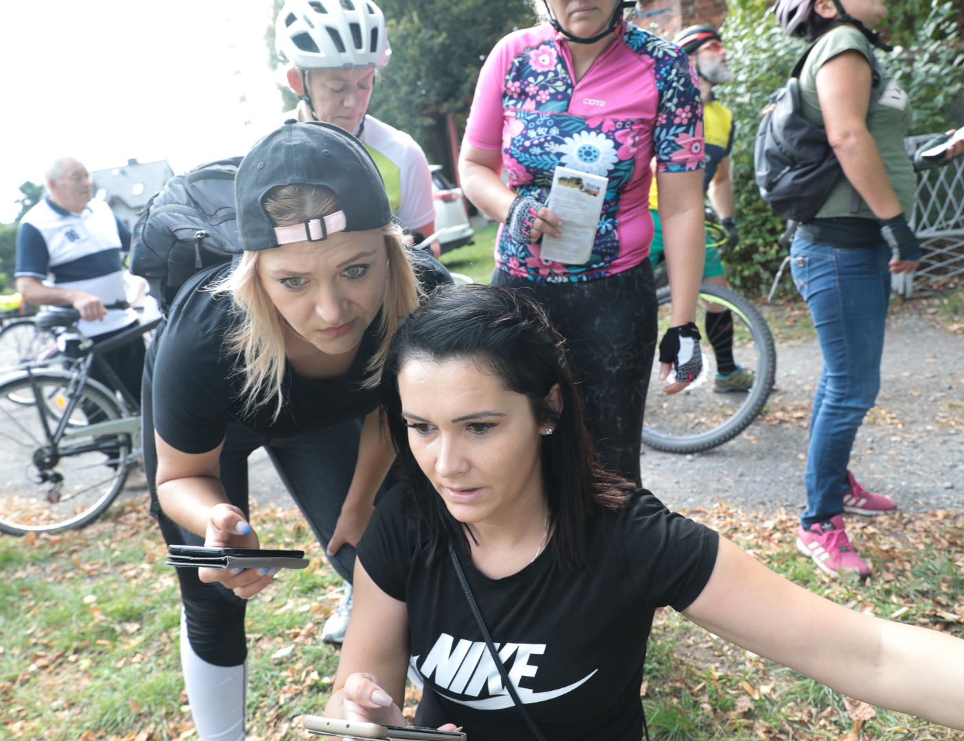 Fotorelacja z inauguracji questu rowerowego w Szklarach Dolnych (woj. dolnośląskie)