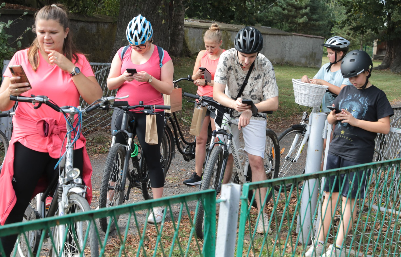 Fotorelacja z inauguracji questu rowerowego w Szklarach Dolnych (woj. dolnośląskie)