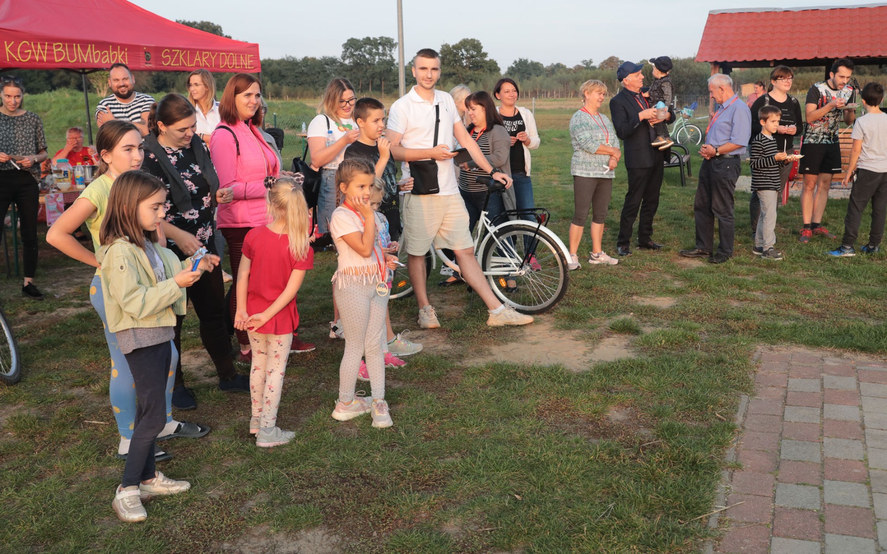 Fotorelacja z inauguracji questu rowerowego w Szklarach Dolnych (woj. dolnośląskie)