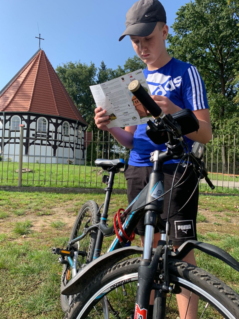 Fotorelacja z inauguracji questu rowerowego w Szklarach Dolnych (woj. dolnośląskie)