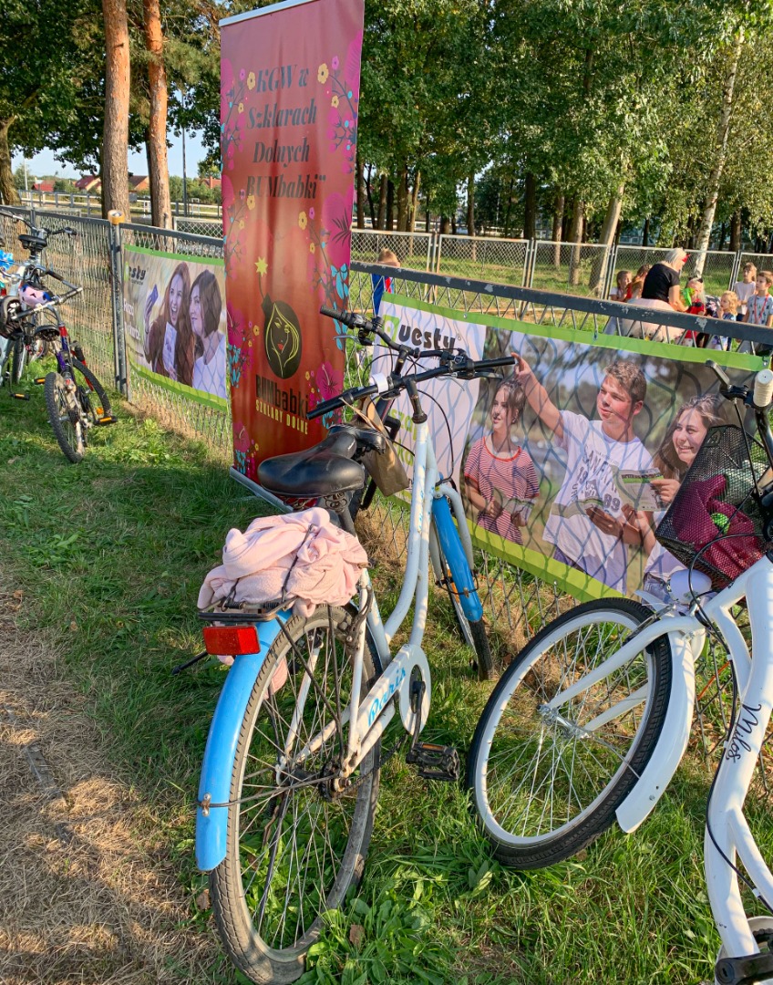 Fotorelacja z inauguracji questu rowerowego w Szklarach Dolnych (woj. dolnośląskie)