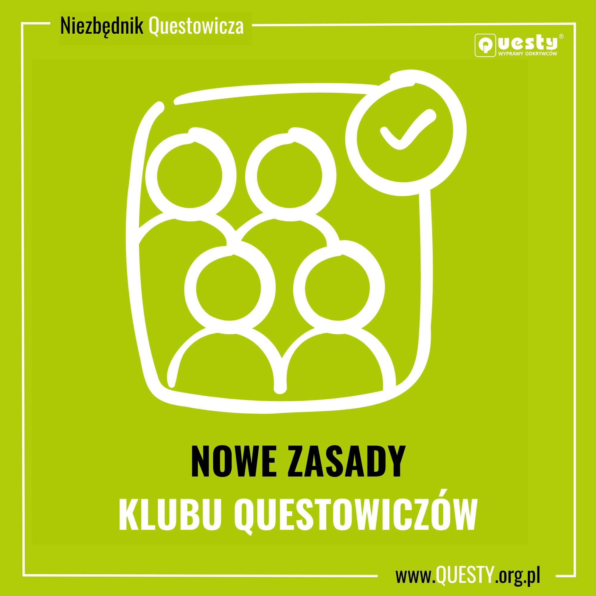 Zmiany w Klubie Questowiczów