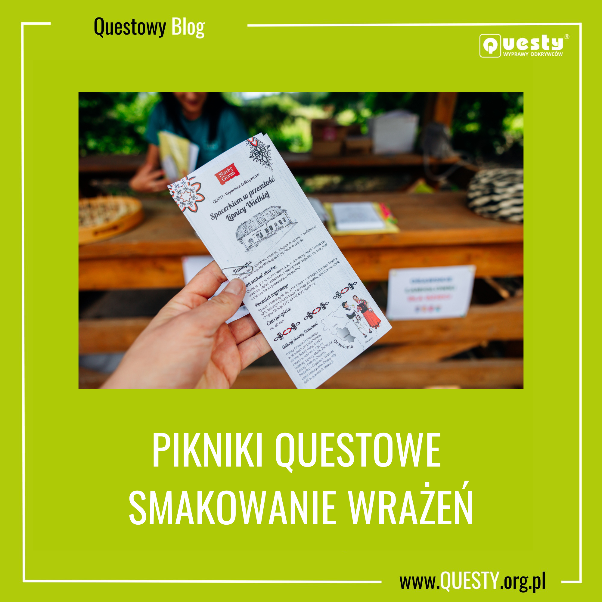 Pikniki Questowe - Kosztowanie wrażeń