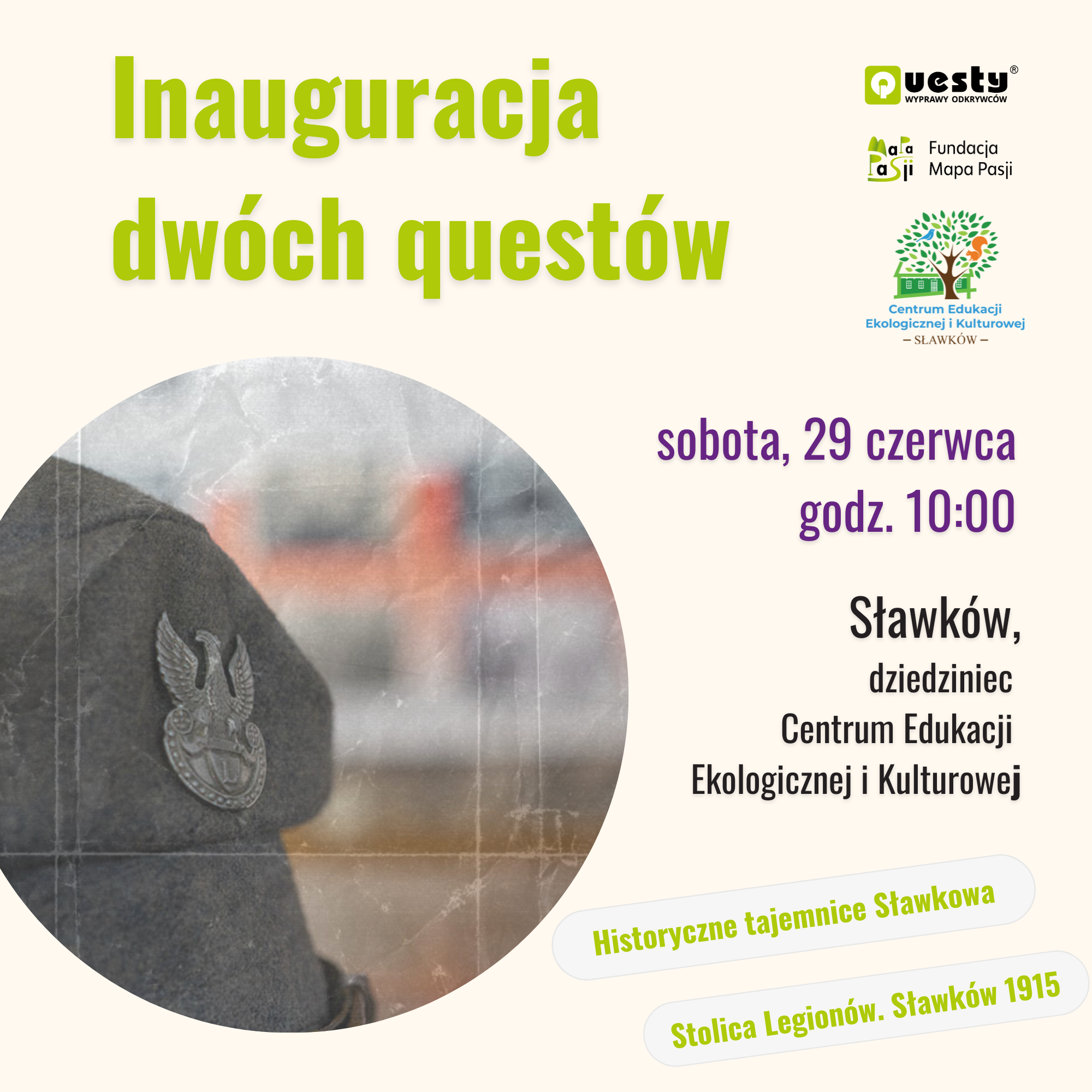 Inauguracja questów na Festiwalu Kierunek GZM w Sławkowie