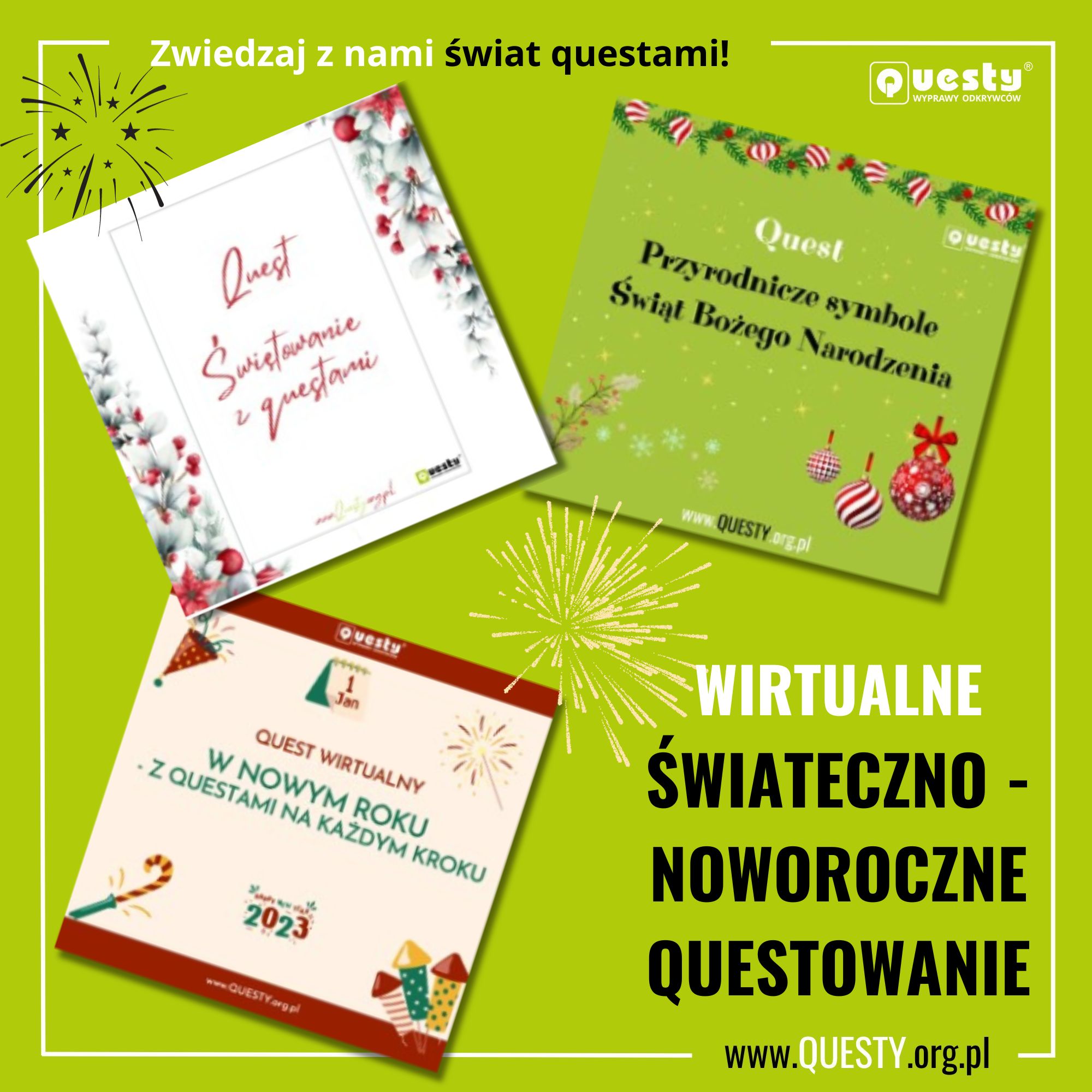 Wirtualne świąteczno-noworoczne questowanie